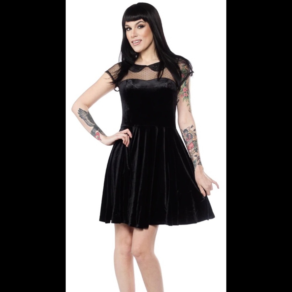 NWOT Spin Doctor Nina Mini Dress Sourpuss